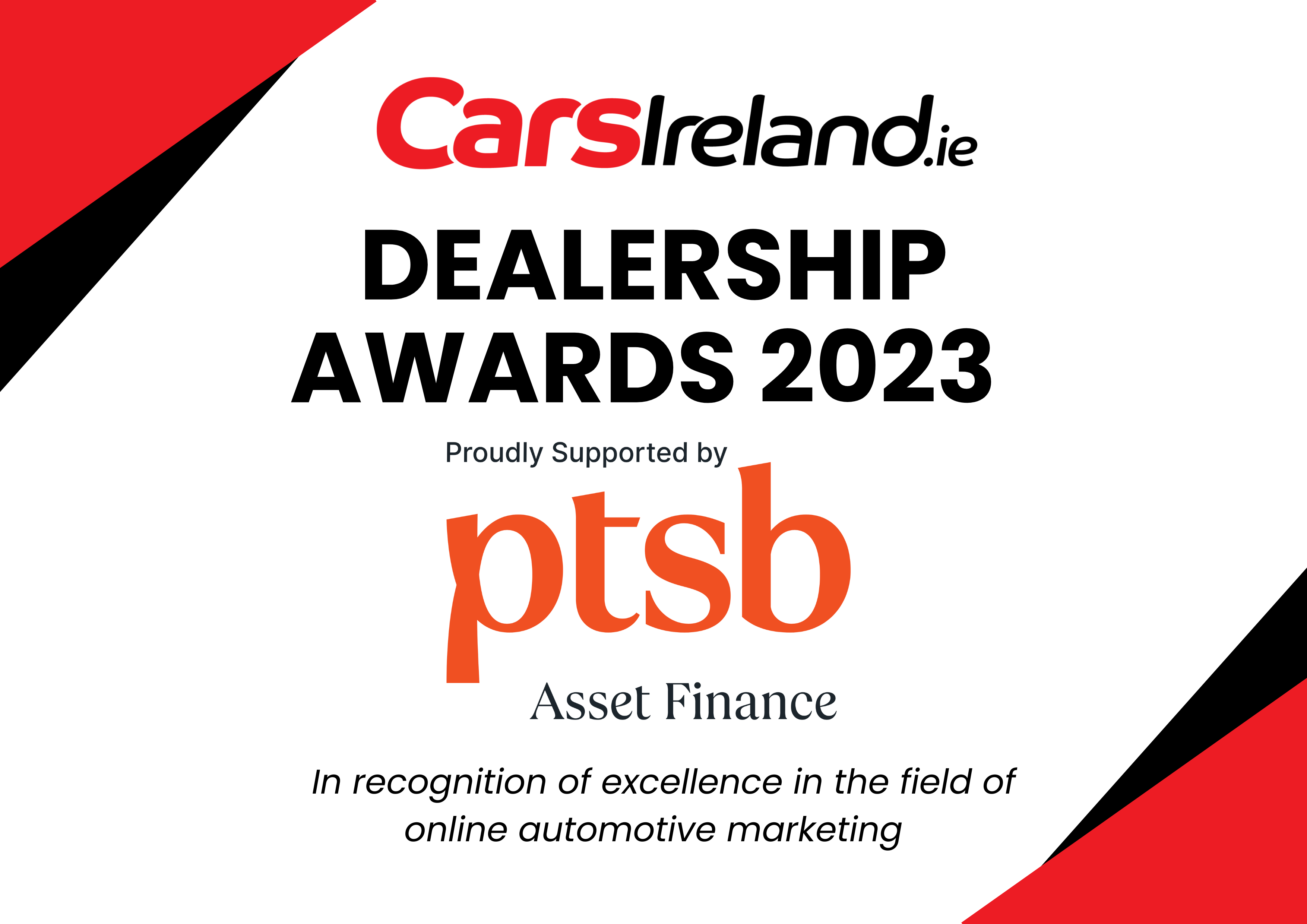 carsireland dealer awards 2023
