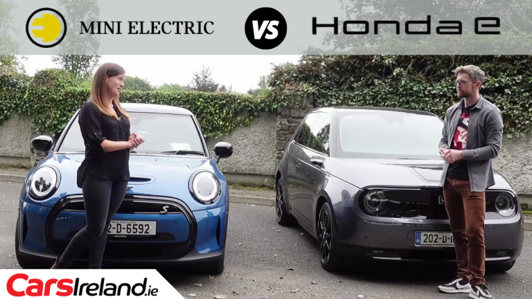 MINI electric vs Honda e review
